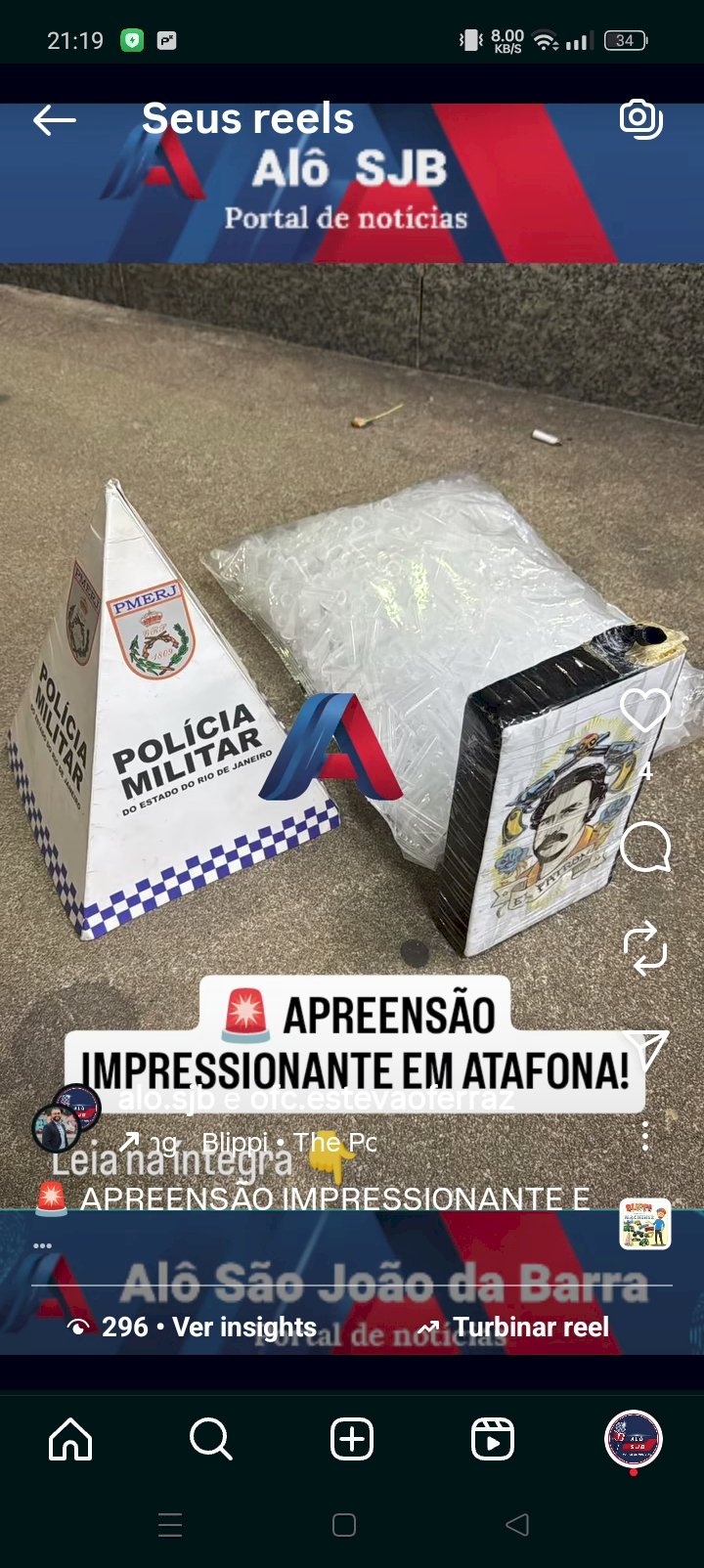 ???? APREENSÃO IMPRESSIONANTE EM ATAFONA!  ???? 15/10/2025 ????